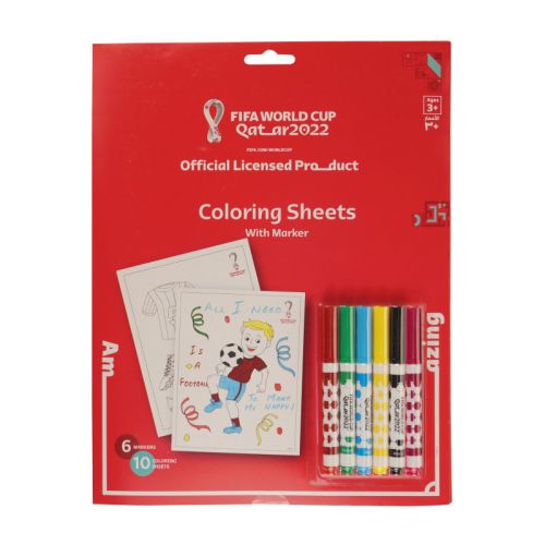 Coloring Sheets With Crayons