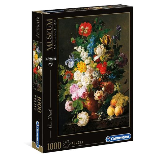 CLEMENTONI - MUSEUM VAN DAEL FLOWER VASE PUZZLE, 1000 PIECES