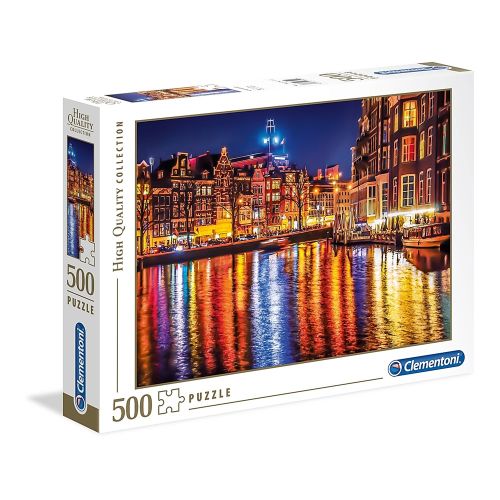 CLEMENTONI - AMSTERDAM PUZZLE, 500 PIECES