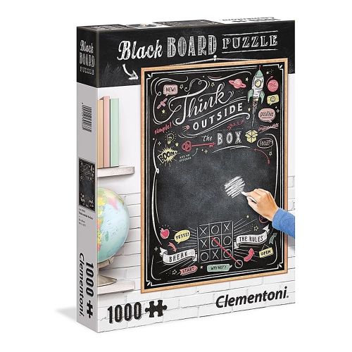 CLEMENTONI - BLACK BOARD PUZZLE, 1000 PIECES