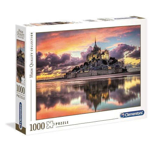 CLEMENTONI - MONT SAINT MICHEL PUZZLE, 1000 PIECES