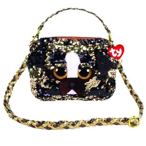 TY - FASHION SEQUIN DOG BRUTUS PURSE