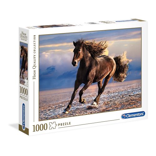 CLEMENTONI - FREE HORSE PUZZLE, 1000 PIECES