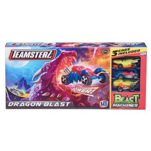 Teamsterz Beast Machine Dragon Blast + 3 Cars