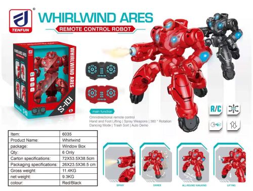 Whirlwind Ares (R/C Robot)