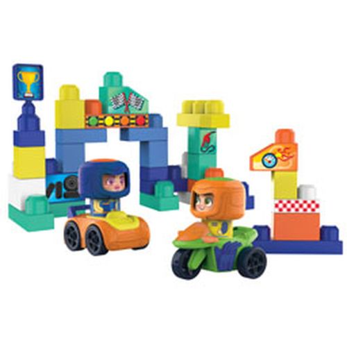 Block Maxi Spin Head Figure 2 Vehicles Set 34 Pcs