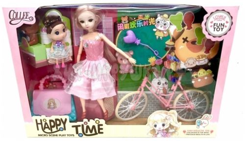 Pretty Girl + Bike Set