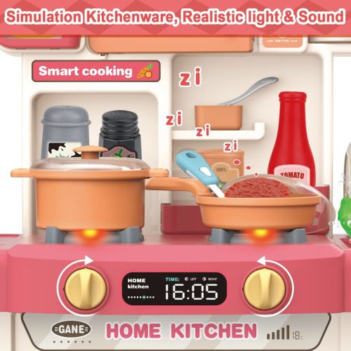Mini Kitchenette With Press Water- Red