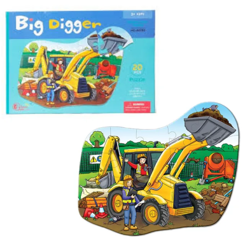 20 Pcs Big Digger Puzzle