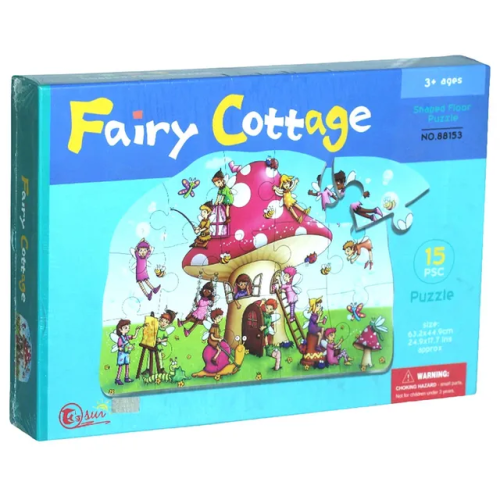 15 Pcs Fairy Cottage Puzzle