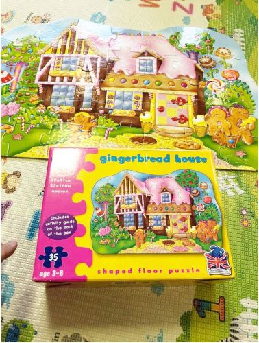 35 Pcs Gingerbread House Puzzle