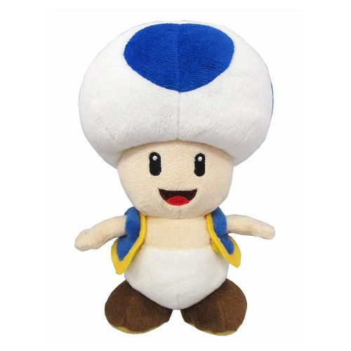 NINTENDO - SUPER MARIO BLUE TOAD PLUSH, SMALL