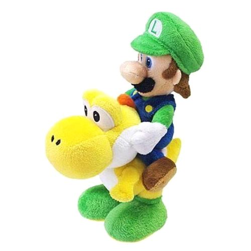 NINTENDO - SUPER MARIO LUIGI AND YOSHI PLUSH DOLL, 9INCH