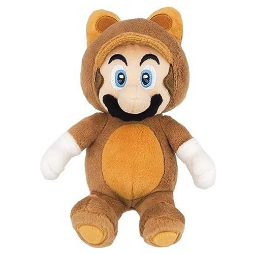 NINTENDO - SUPER MARIO TANOOKI MARIO PLUSH DOLL, MEDIUM