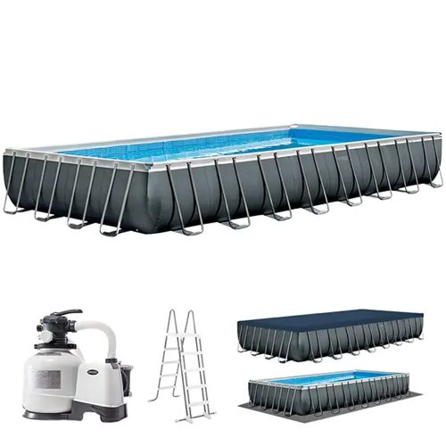 INTEX ULTRA XTR FRAME RECTANGULAR POOL 975 X 488 X 132CM