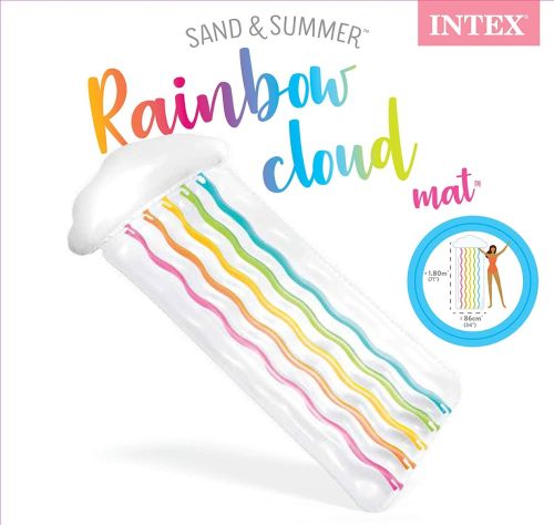 Rainbow Cloud Mat
