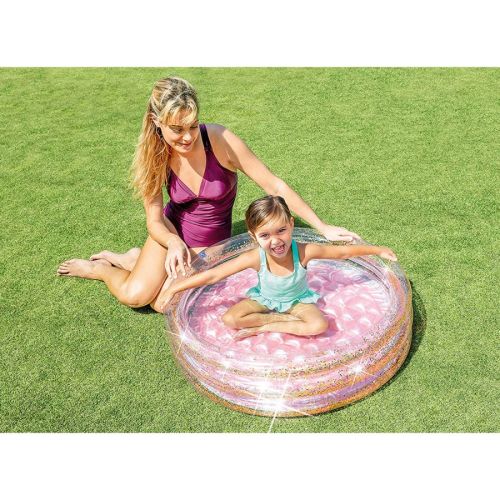 Intex Inflatable Glitter Mini Pool  86Cmx25Cm