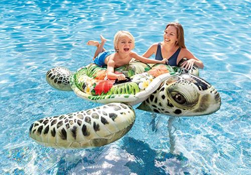 Intex Inflatable Realistic Sea Turtle Ride-On 1.91Mx1.7M