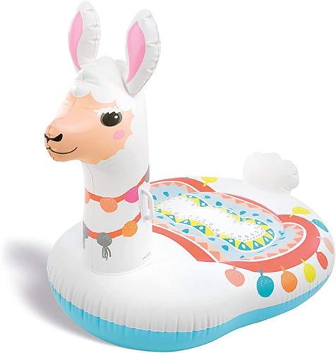 INTEX INFLATABLE CUTE LLAMA RIDE-ON 1.35M X 94CM X 1.12M