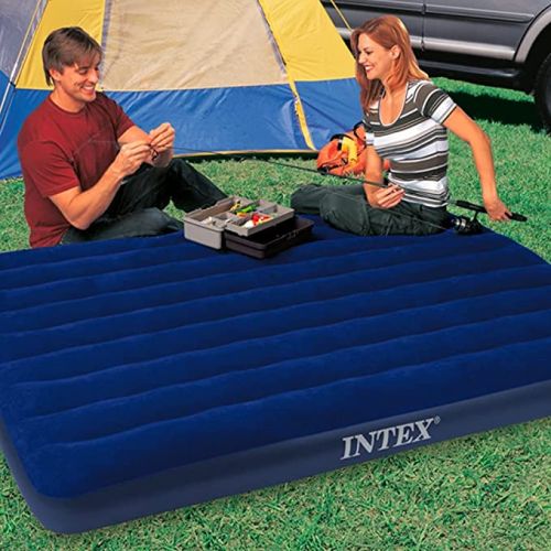 Intex Queen Dura-Beam Series Classic Downy Airbed