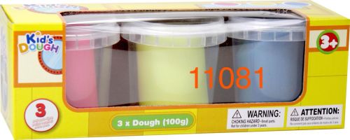 KidS Dough 3 X 100G Neon Dough