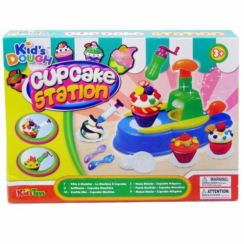 KidS Dough Cupcake Station 4 X 50G Dough Pot