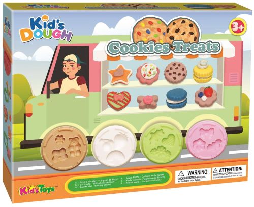 KidS Dough Cookies Treats 4 X 56G-2Oz Dough Pot