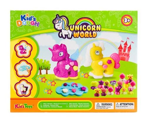 KidS Dough Unicorn World 4 X 50G Dough Pot