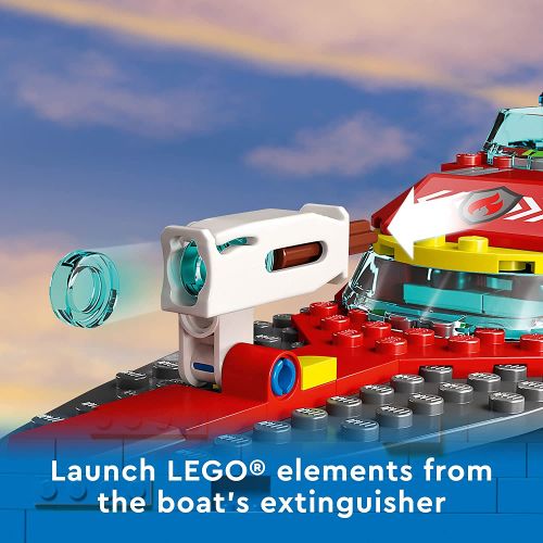 Fire Rescue Boat- Lego City