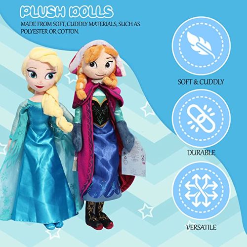 Lifung Disney Plush Frozen Elsa 16In