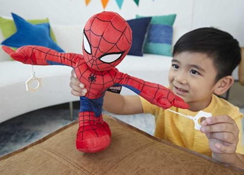 Marvel Spiderman Poseable 11-Inch Plush