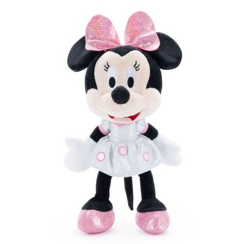 LIFUNG - DISNEY PLUSH SPARKLY MINNIE, 100TH ANNIVERSARY EDITION, 12-INCH