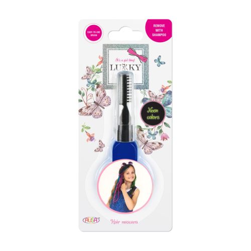 LUKKY - HAIR MASCARA NEON 0.51 FL.OZ BLUE