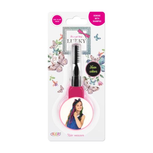 LUKKY - HAIR MASCARA NEON 0.51 FL.OZ PINK