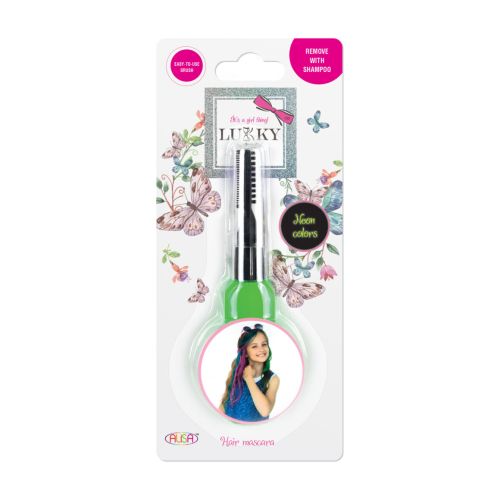 LUKKY - HAIR MASCARA NEON 0.51 FL.OZ GREEN