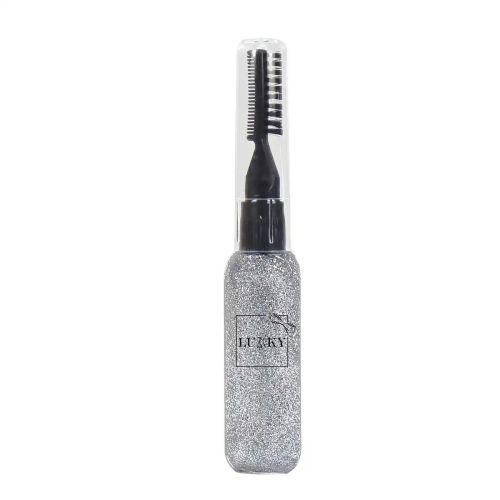 Lukky Hair Mascara With Glitter 0.51 Fl.Oz. Silver