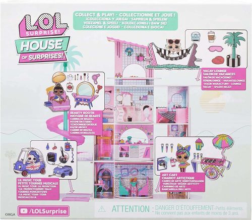 L.O.L. Surprise Hos Furniture Playset With Doll S2 Asst 