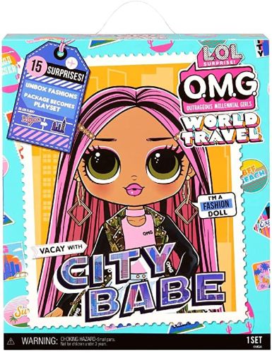 L.O.L. Surprise! Omg World Travel Fashion Doll - City Babe