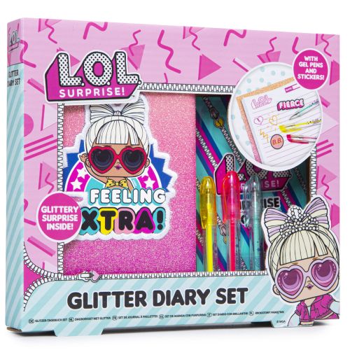 Lol Mini Glitter Diary Set - Mini