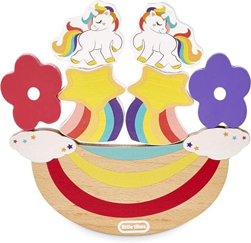 LITTLE TIKES WOODEN CRITTERS BALANCING TOY - UNICORN