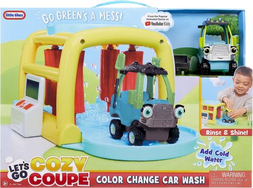 LET'S GO COZY COUPE COLOR CHANGE CARWASH