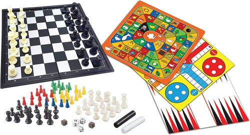 Lexibook Magnetic 8-In-1 Board Game