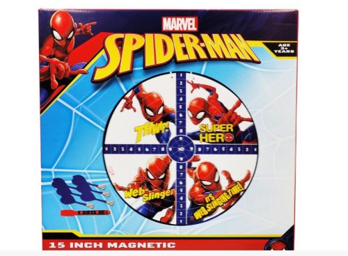 Spider-Man Magnetic Dart Board - 15 Cm