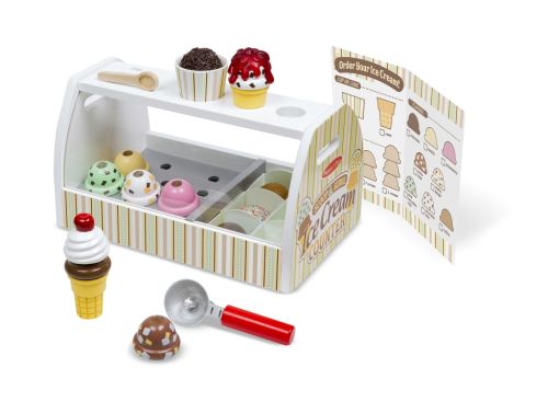 MELISSA & DOUG - SCOOP AND SERVE ICE CREAM COUNTER