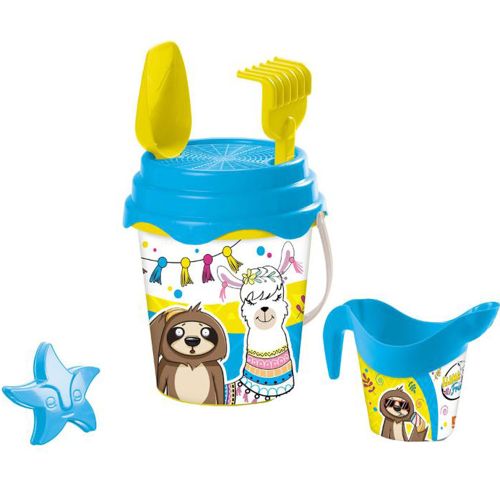 MONDO - LLAMA & FRIENDS BIO BUCKET SET 17CM