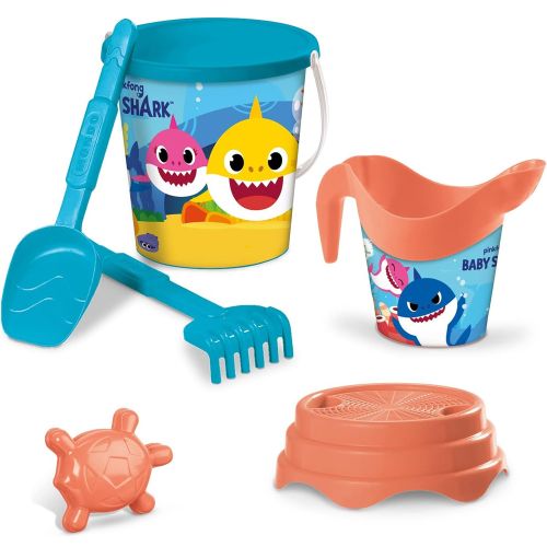 MONDO - BABY SHARK BIO BUCKET SET 17CM