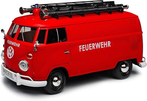 Motormax Dieacast 1:24 Volkswagen Delivery Van - Fire Truck