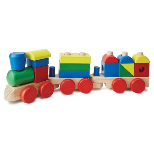 MELISSA & DOUG - WOODEN STACKING TRAIN