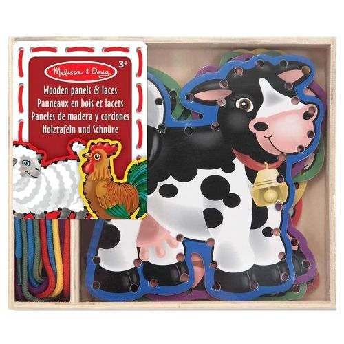 MELISSA & DOUG - WOODEN PANELS AND LACES PETS