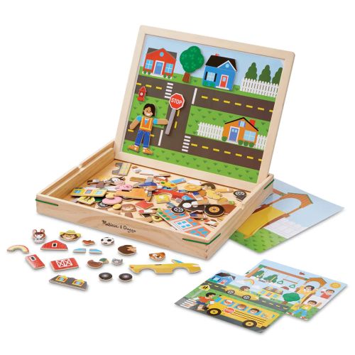 MELISSA & DOUG - WOODEN MAGNETIC MATCHING PICTURE GAME